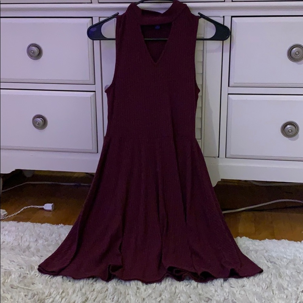 Maroon dress